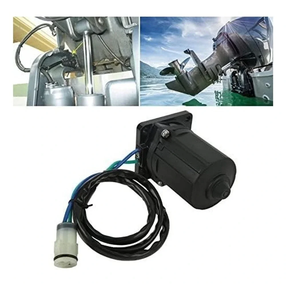 Aramox Outboard Boat Trim Tilt Motor 2-Wire Replacement Part